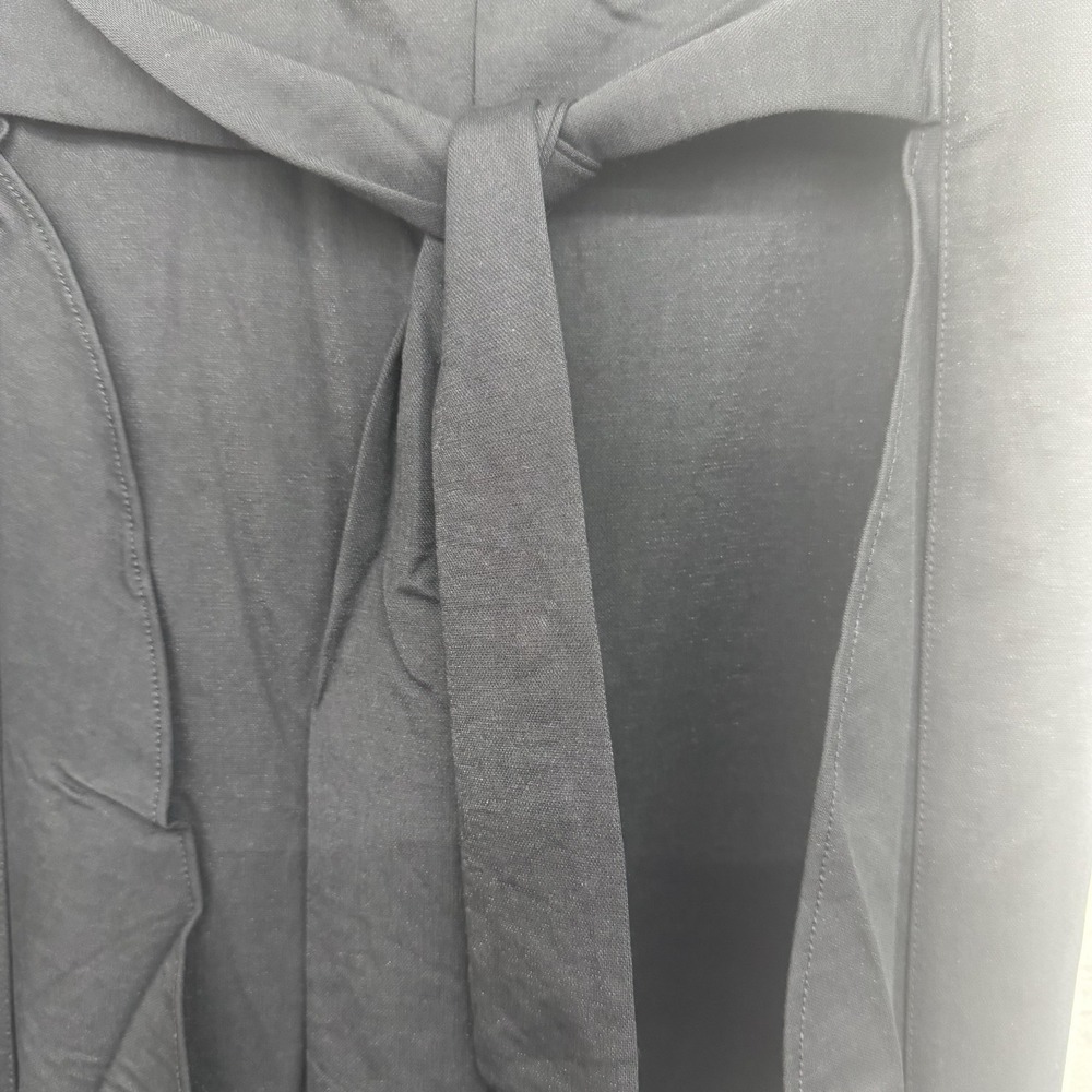 Truth + Style Flounced Stretch Woven Pants Size M Black Wide Leg A491568 NEW - Picture 5 of 7